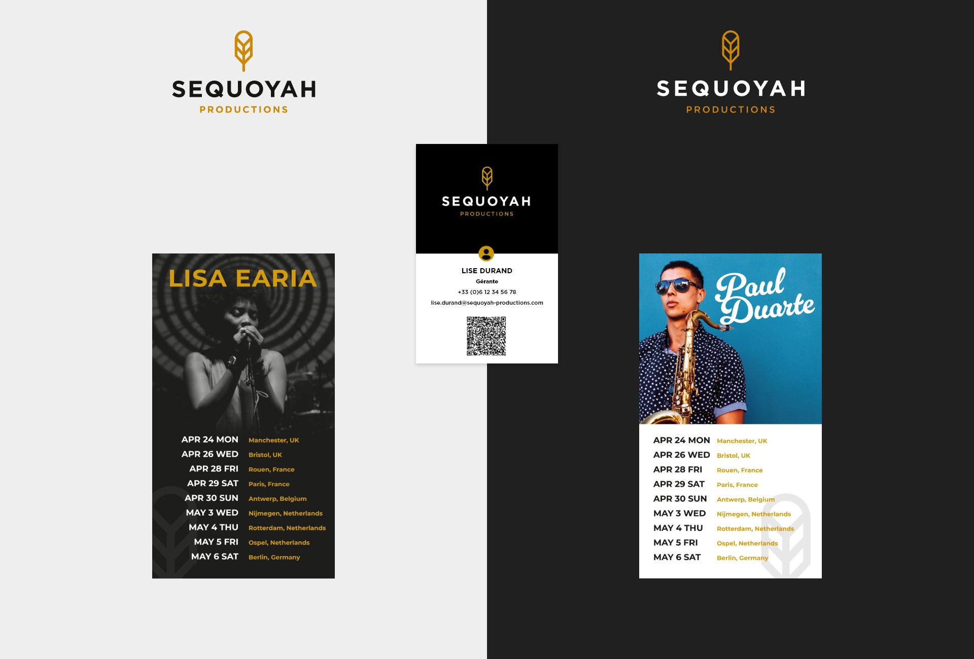 Création graphique Sequoyah Prod